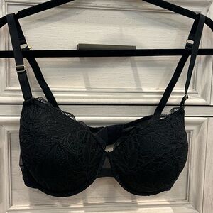 Elegant Black Lace Bra